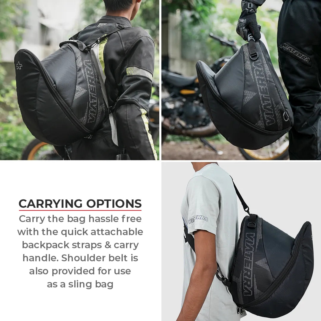 Viaterra Essentials Adv Helmet Bag - Motodrift