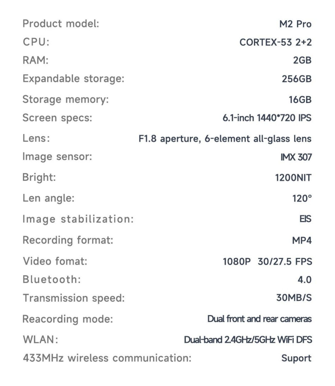 Alien Rider M2 Pro Motorcycle Dual Recording Bike Navigation System With Touchscreen, GPS & TPMS (With RADAR) - Motodrift