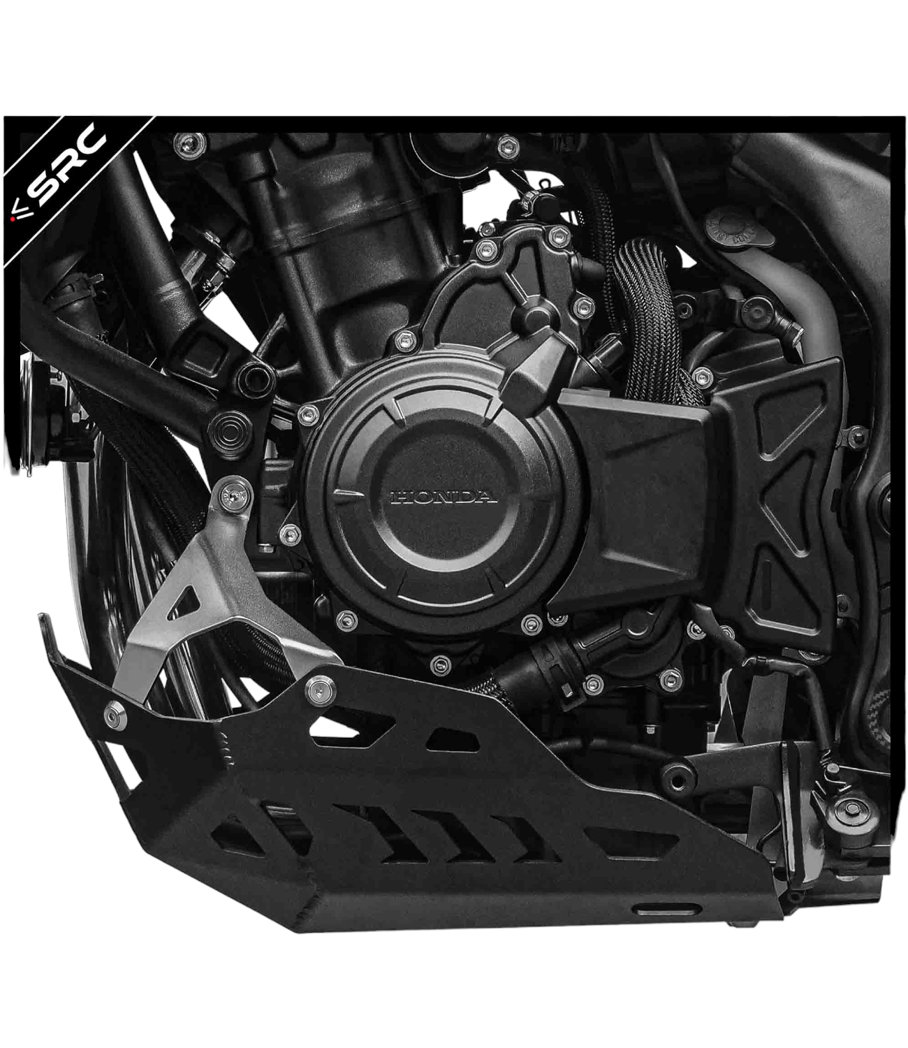 SRC Bash Plate / Sump Guard For Honda NX500 - Motodrift