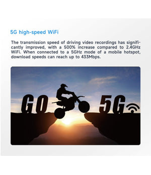 Alien Rider M2 Pro Motorcycle Dual Recording Bike Navigation System With Touchscreen, GPS & TPMS (With RADAR) - Motodrift