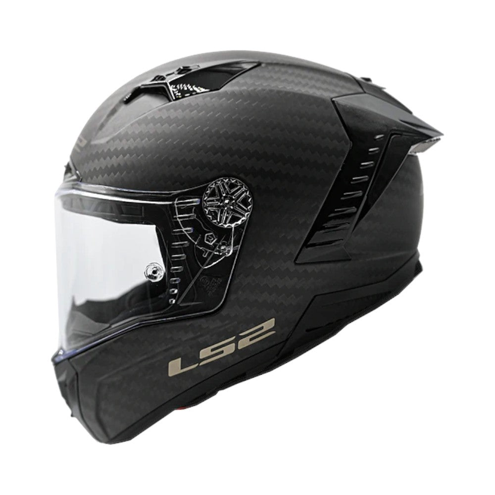 LS2 FF805 Thunder Carbon GP Racing Solid Matt Helmet (FIM Certified) - Motodrift