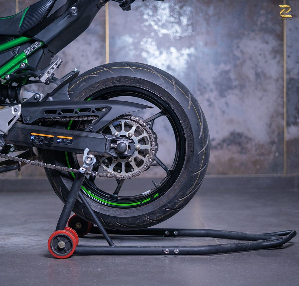 Z Pro Rear Paddock Spool For Kawasaki Z900 - Motodrift