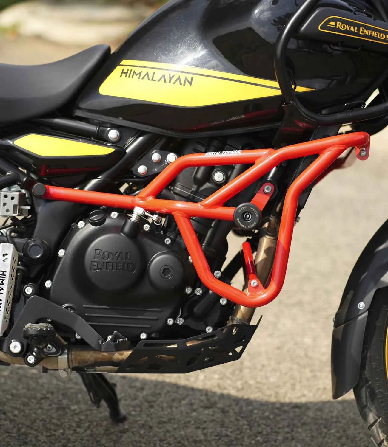 Moto Torque Panther Crash Guard For Royal Enfield Himalayan 450 - Motodrift