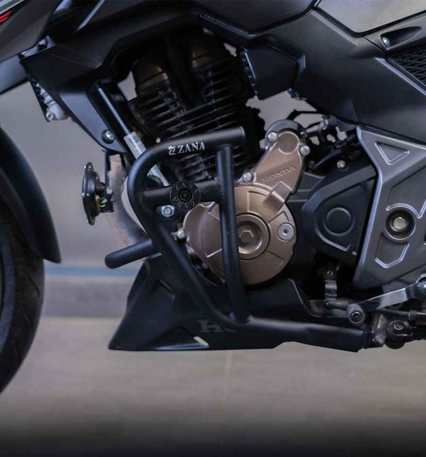 Zana CB300 F Crash Guard With Slider - Motodrift