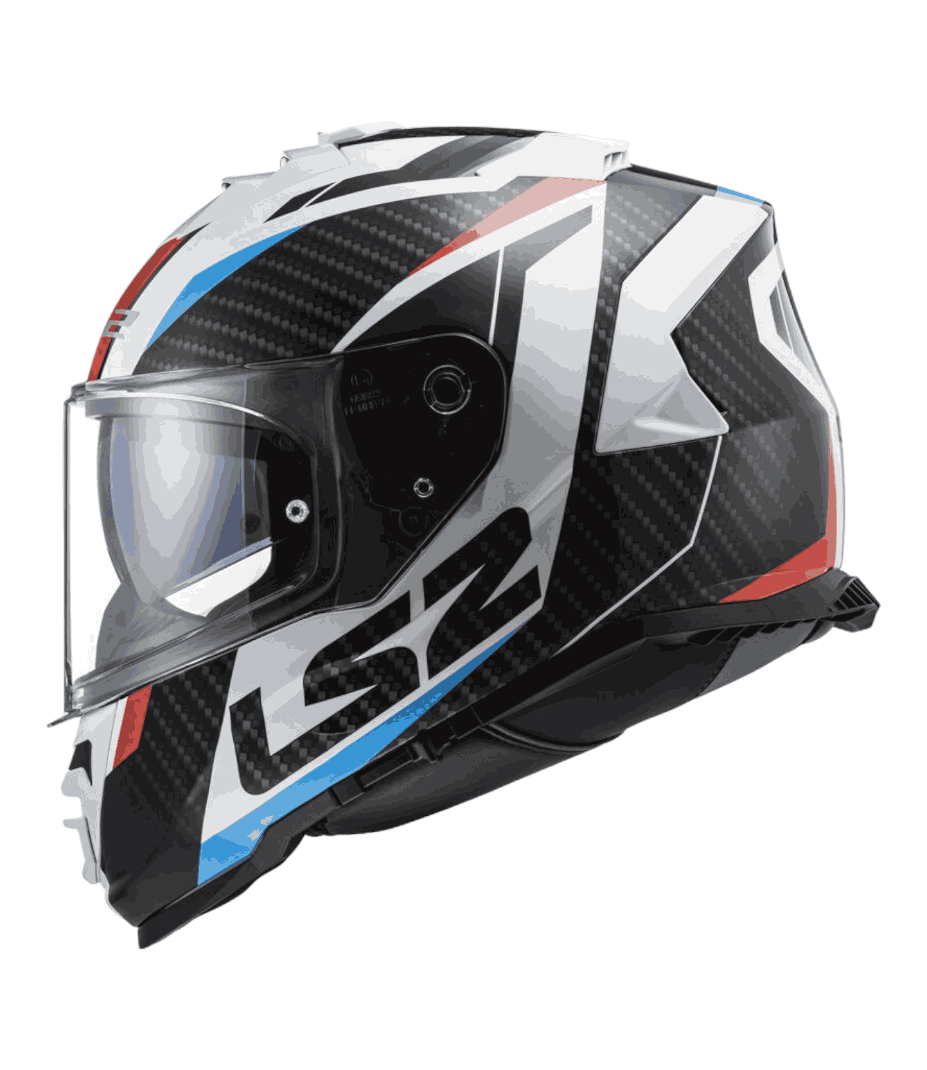 LS2 FF800 Storm II Racer Red Blue - Motodrift