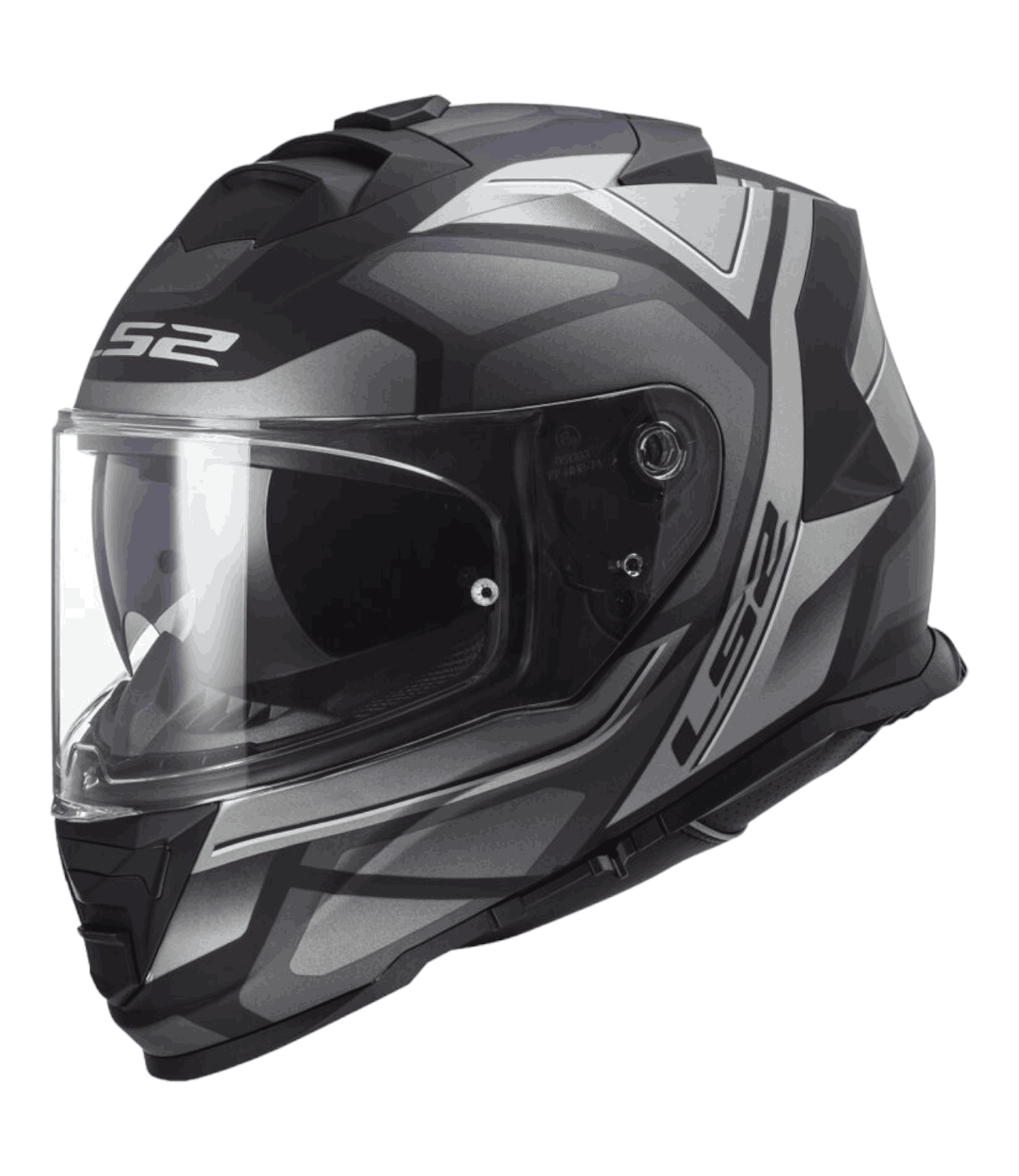 LS2 FF800 Storm II Faster Matt Titanium - Motodrift