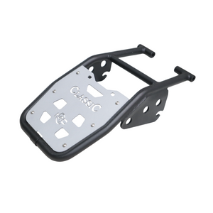 Royal Enfield Goan Classic 350 Top Rack With Alloy Plate For Single Seat - Motodrift