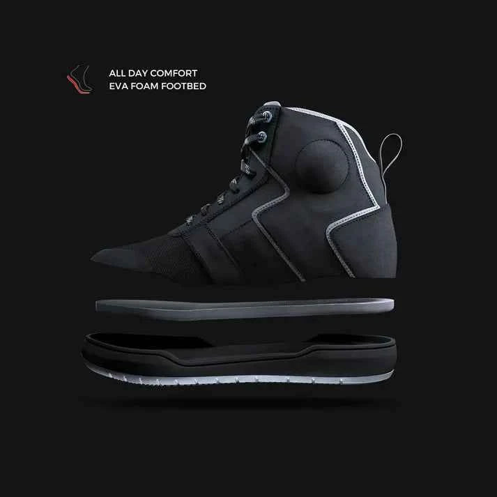 Clan Shoes SNKR | Stealth Edition Black/Grey - Motodrift