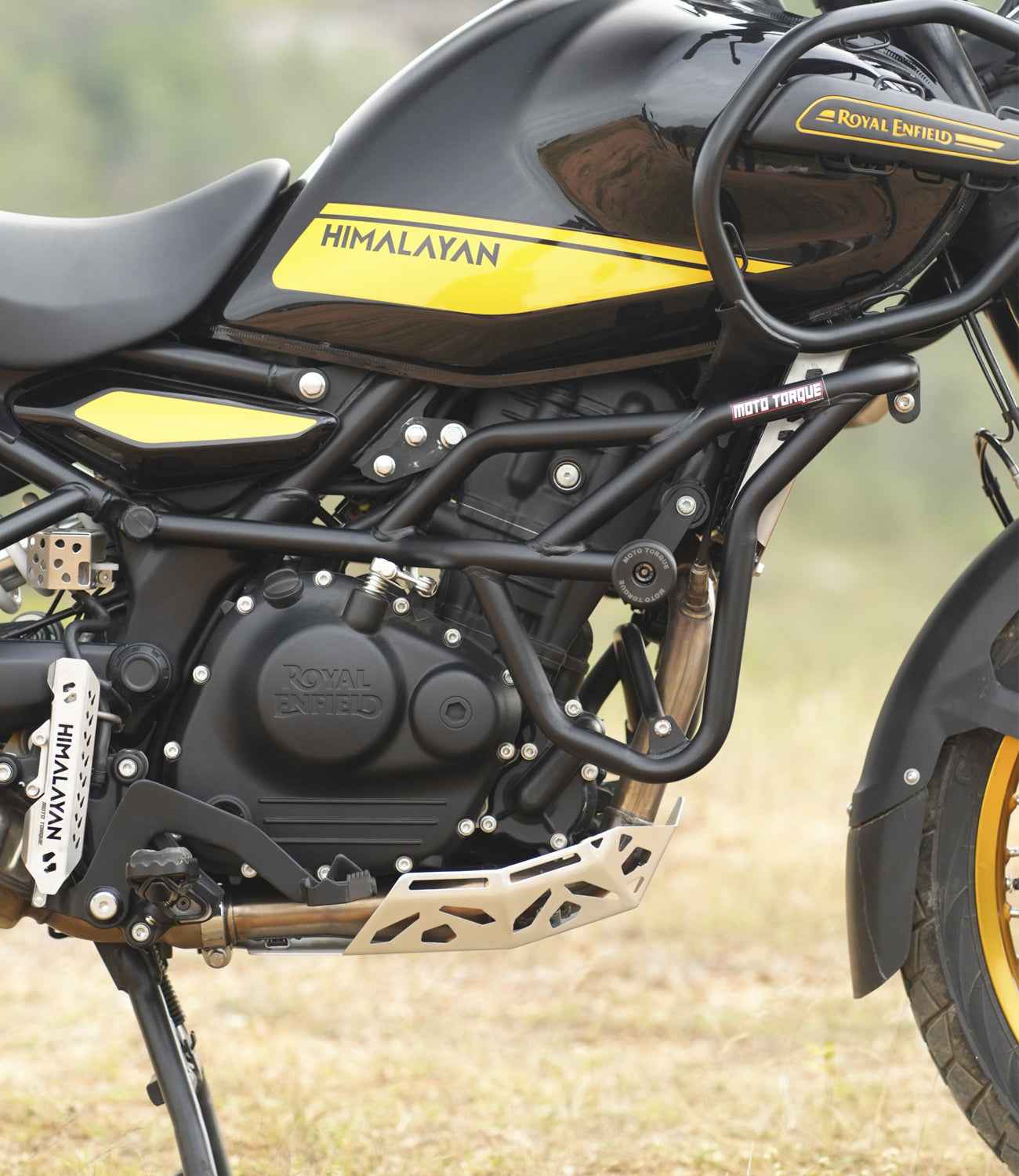Moto Torque Panther Crash Guard For Royal Enfield Himalayan 450 - Motodrift