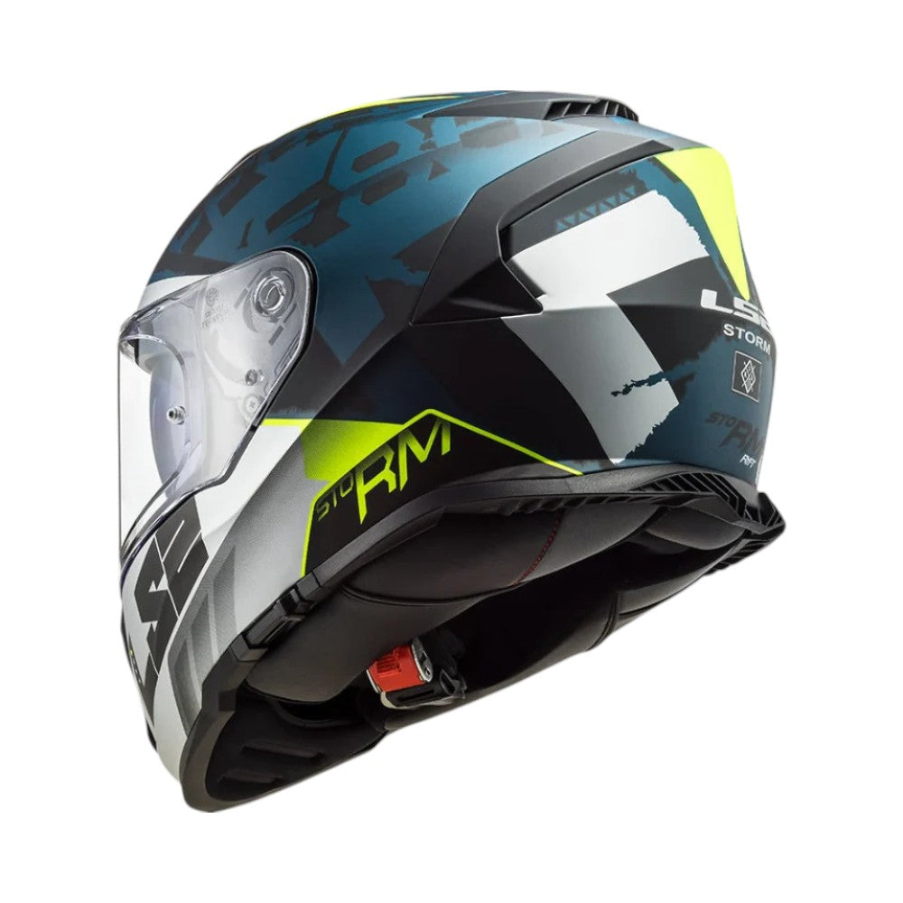 LS2 FF800 Storm II Sprinter M.Silver Cobalt - 06 - Motodrift