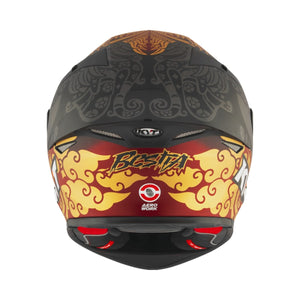 KYT TT Revo Enea Bastianini Indonesia 2023 Replica (Matte) - Motodrift