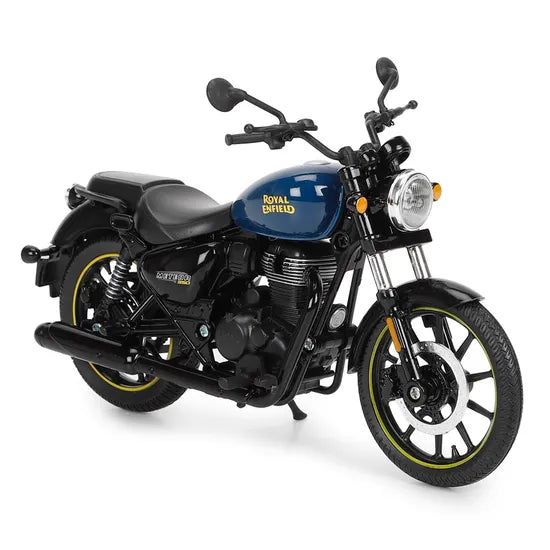 Meteor 350 Miniature - Fireball Blue (Scale Model 1:12) - Motodrift