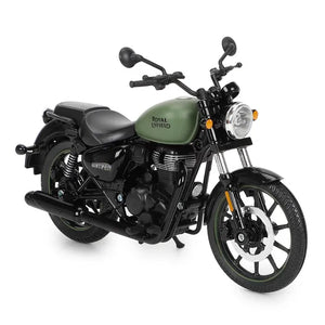 Meteor 350 Miniature Fireball Matt Green (Scale Model 1:12) - Motodrift