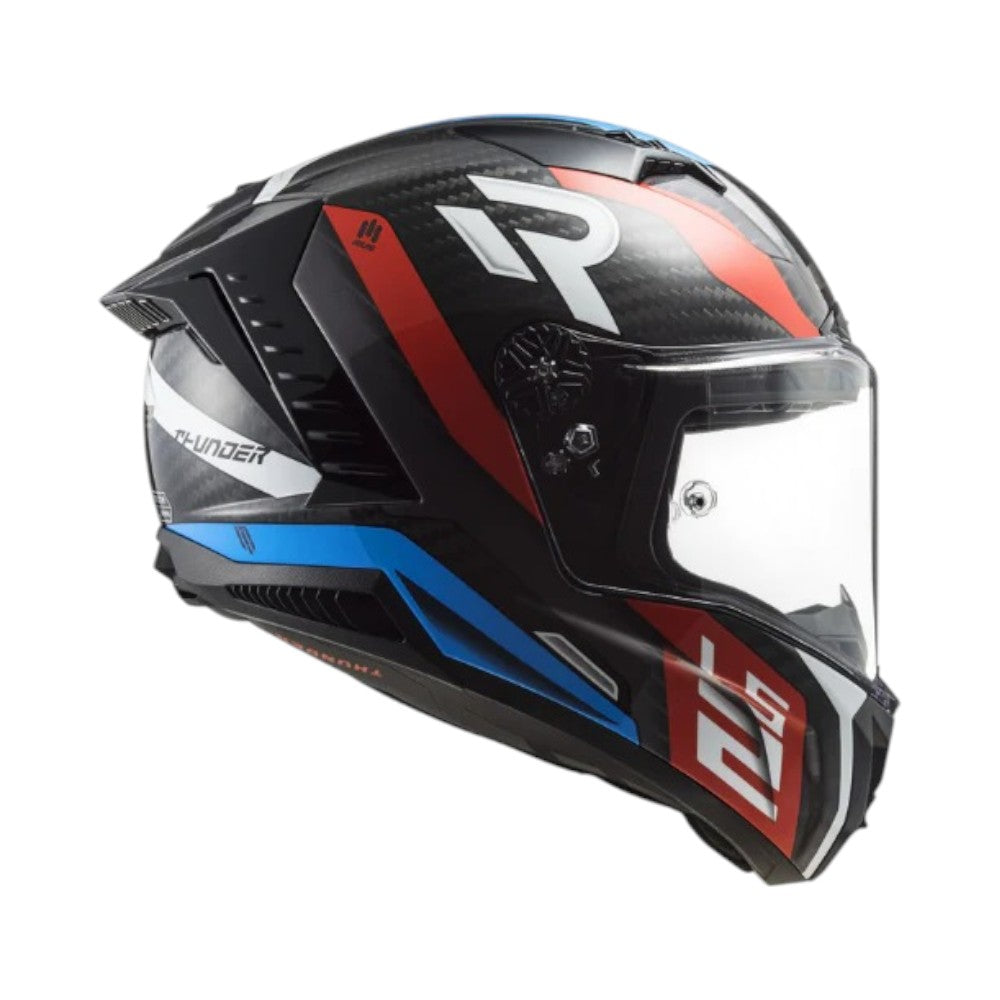 LS2 FF805 Thunder Carbon Supra Red Blue-06 - Motodrift