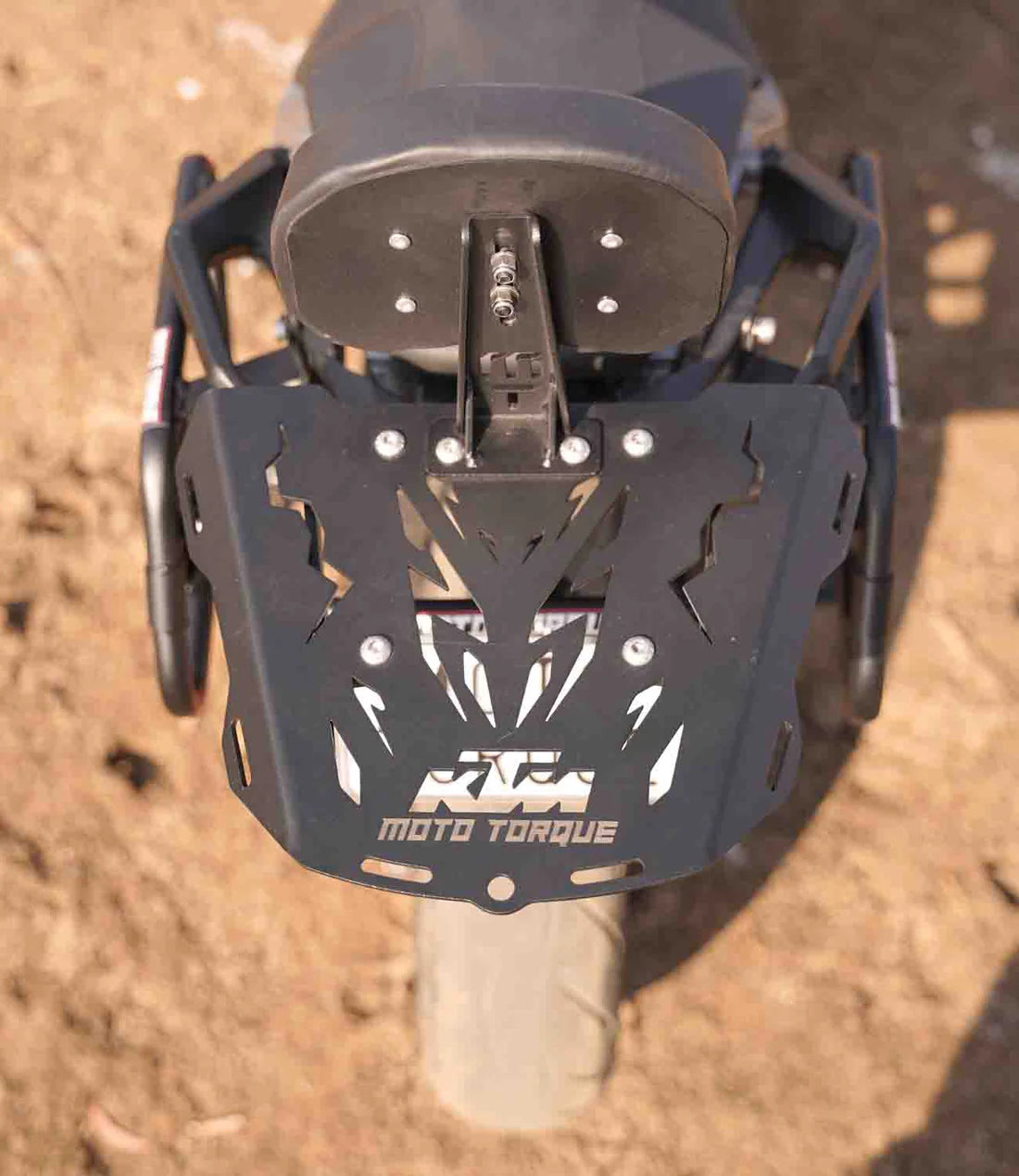 Moto Torque Back Carrier For KTM Duke 250 (Gen 2) / 390 (Gen 3) - Motodrift
