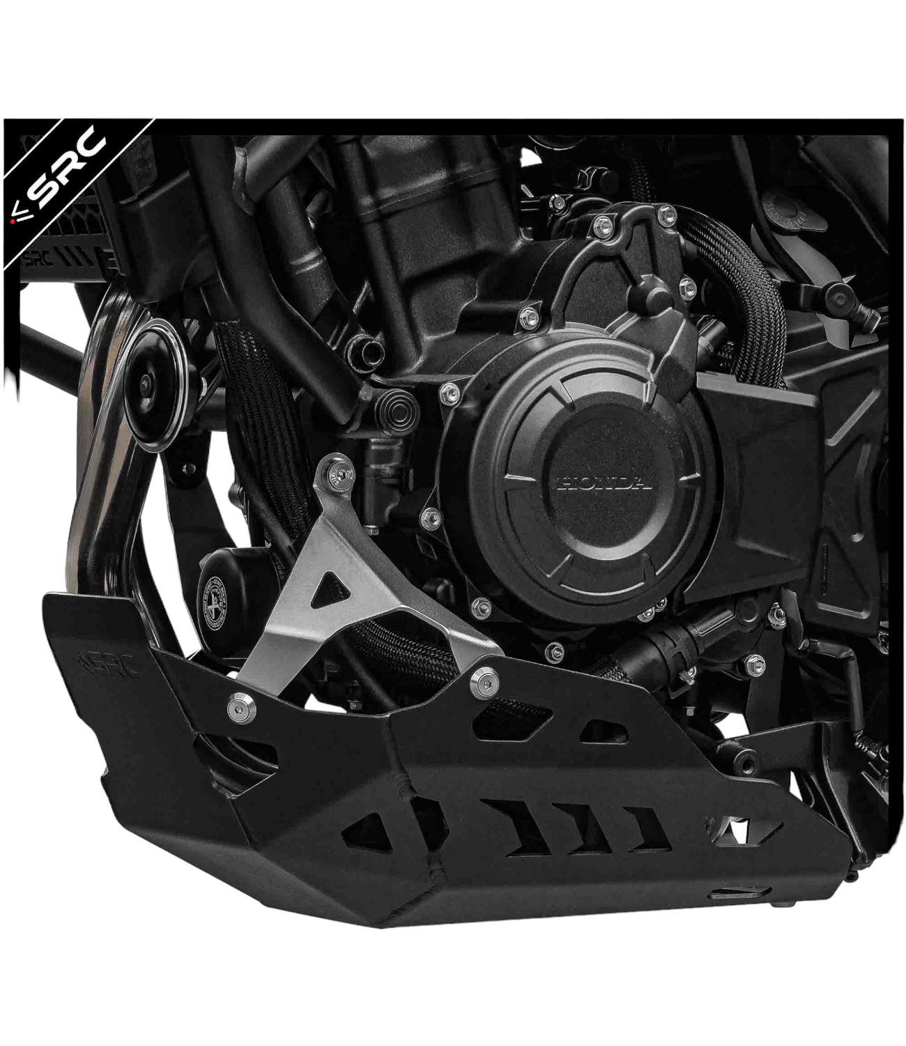 SRC Upper and Lower Crash Bars For Honda NX500 - Motodrift