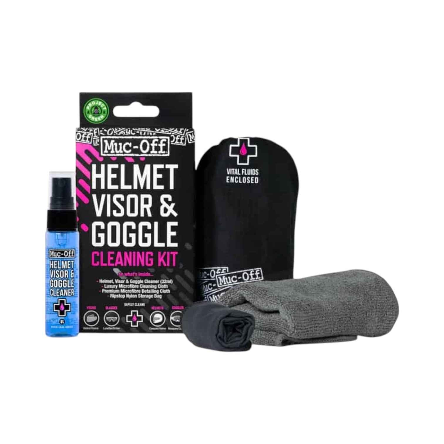 Muc-Off Visor, Lens & Goggle Cleaning Kit
