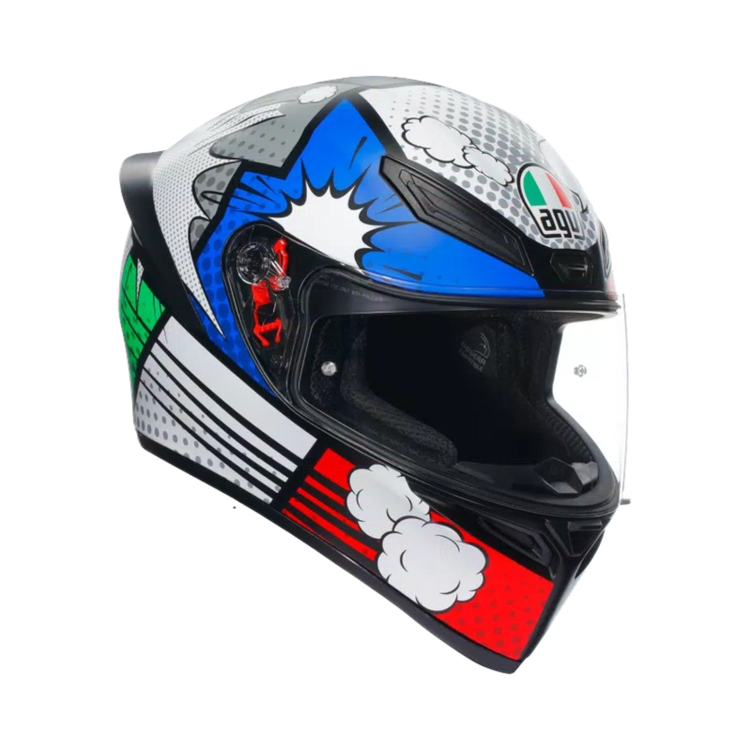 AGV K1 S E2206 Helmet – Bang Italy Blue Edition – Motodrift