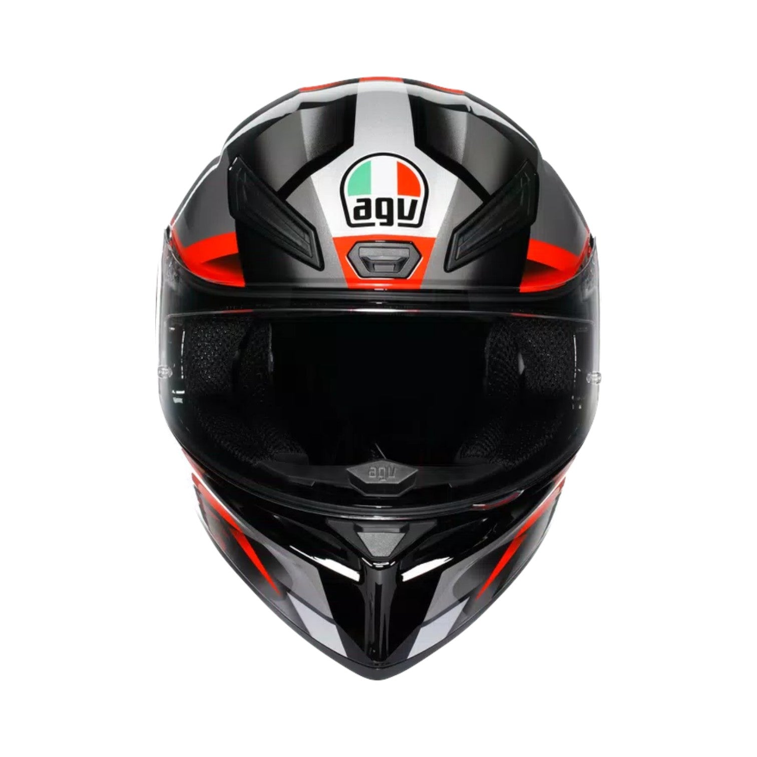 AGV K1 S Fastlap Black / Grey / Red Helmet - E2206