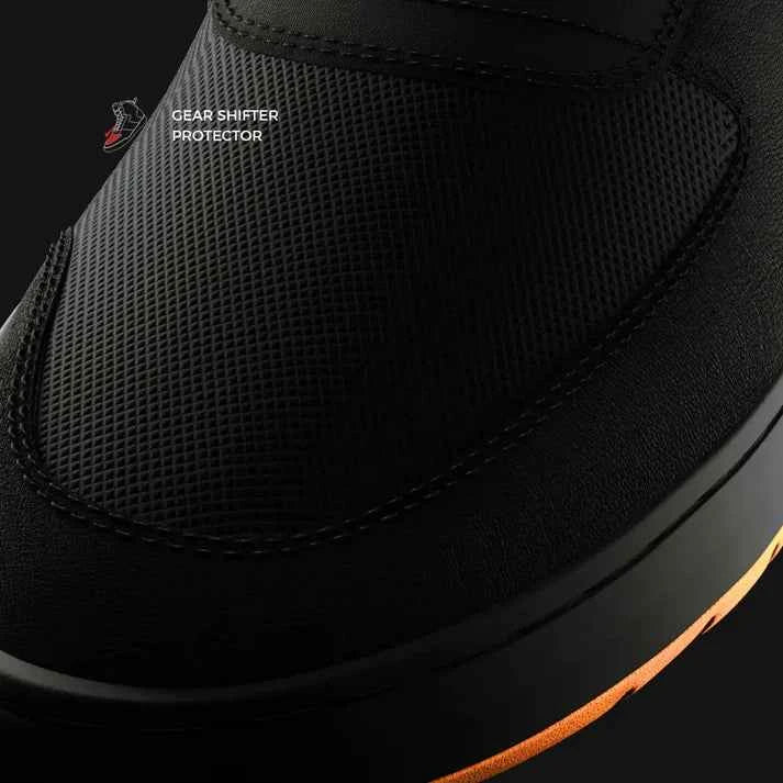 Clan Shoes SNKR | Stealth Edition Black/Orange - Motodrift