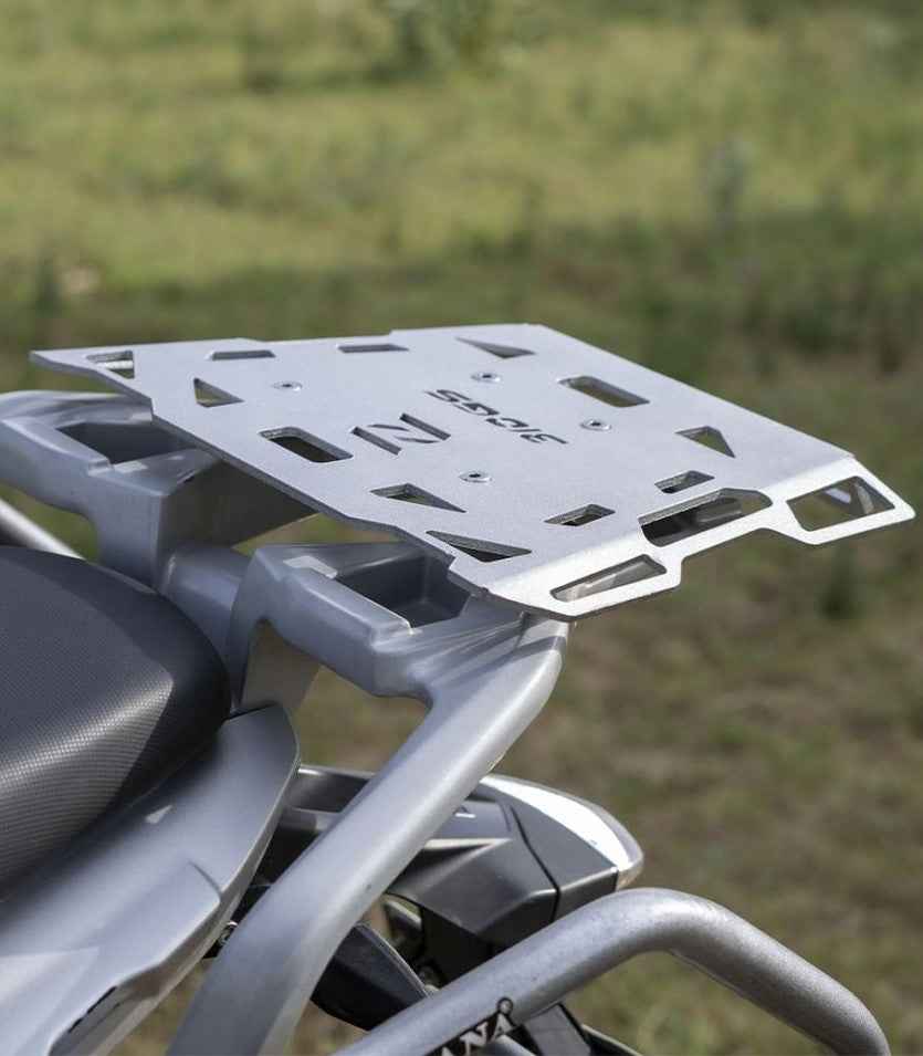 Zana BMW G310 GS Top Rack Plate - Silver - Motodrift