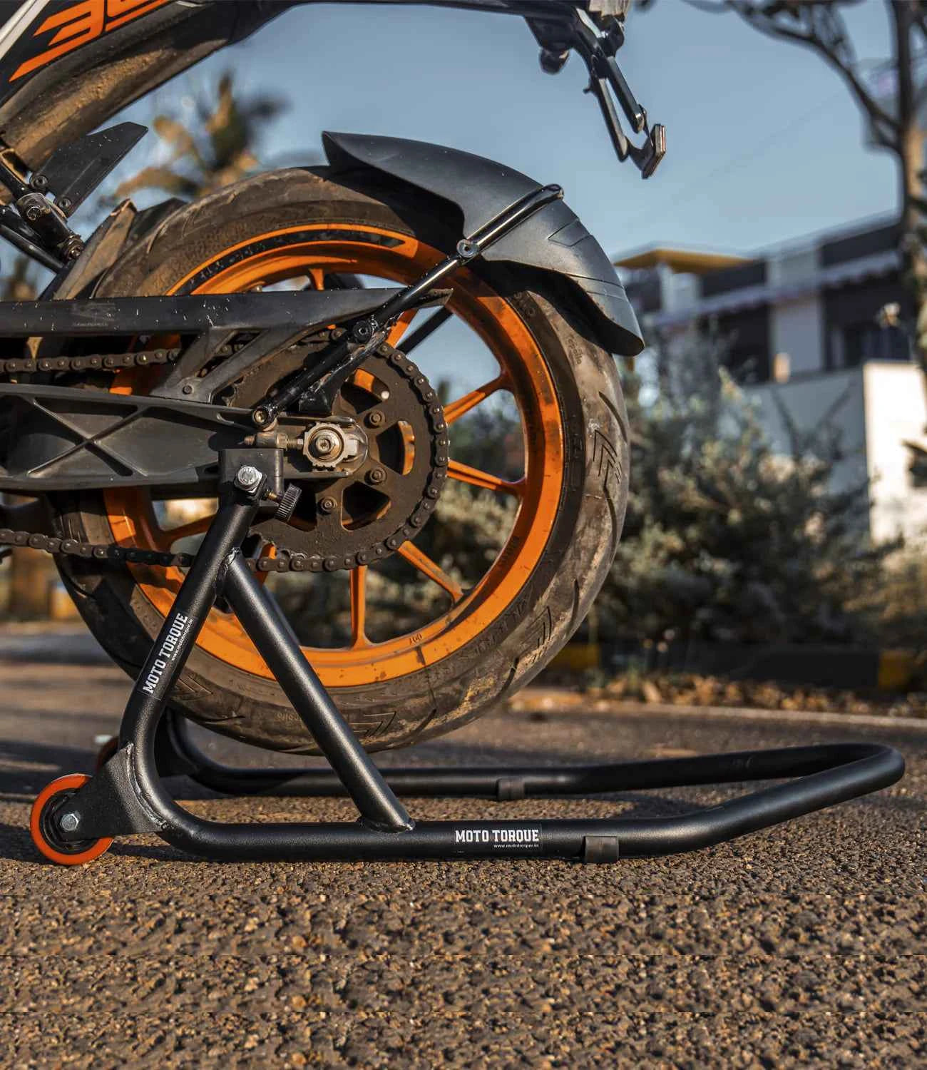 Moto Torque Paddock Stand (Black) - Motodrift