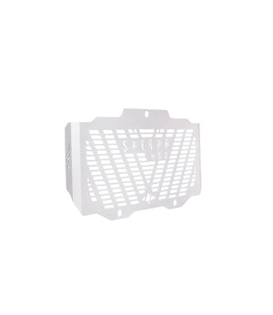 LCB Sherpa Radiator Grill For Royal Enfield Himalayan 450 (Silver) - Motodrift