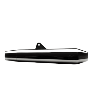 AEW Megaphone For Royal Enfield Continental GT / Interceptor 650 TE 102 Stainless Steel Mirror Polish - Motodrift