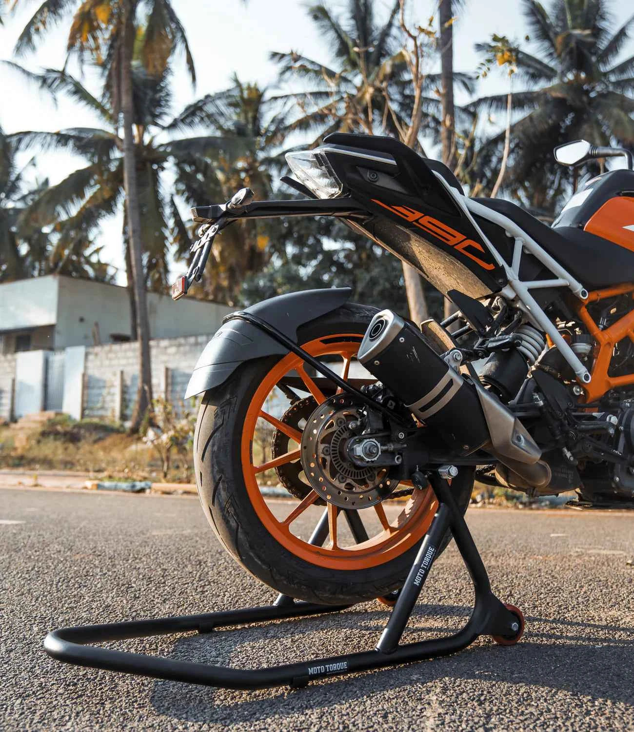 Moto Torque Paddock Stand (Black) - Motodrift