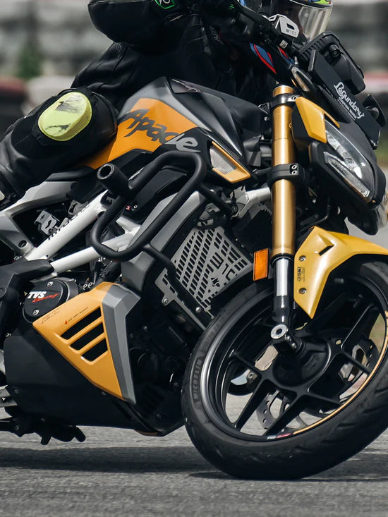 Apache RTR 310 Thanos Crash Guard With Slider - Motodrift