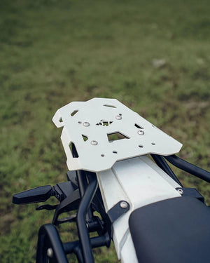 LCB KTM ADV 390 2025 Model Luggage Carrier - Aluminium Silver - Motodrift