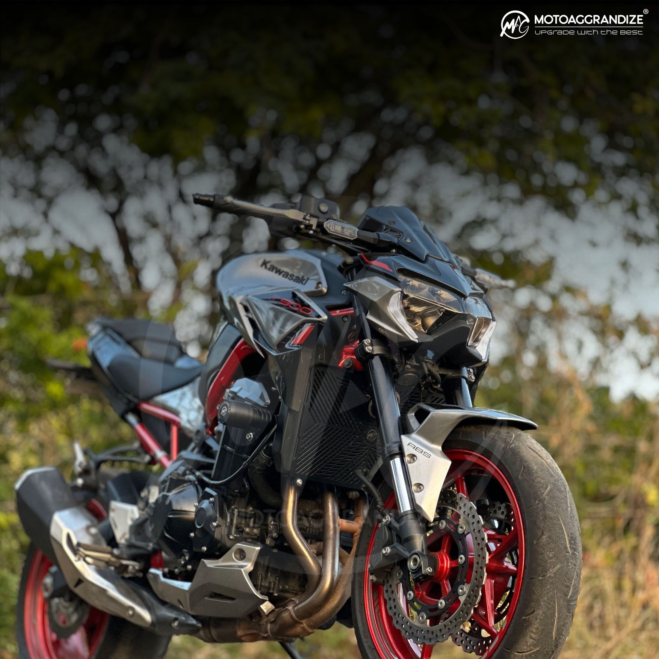 Motoaggrandize Frame Sliders for Kawasaki Z900 - Motodrift