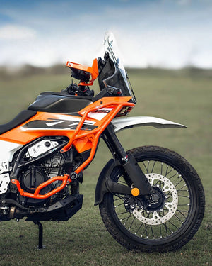 LCB KTM ADV 390 Crash Guard Raptor Orange 2025 Model - Motodrift