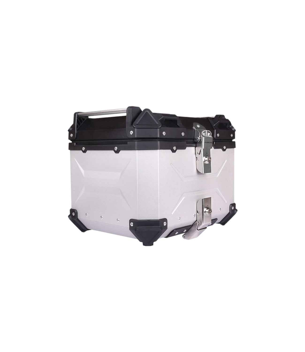 JB Racing Premium SPACE X Top Box 45L Black - Aluminium - Motodrift