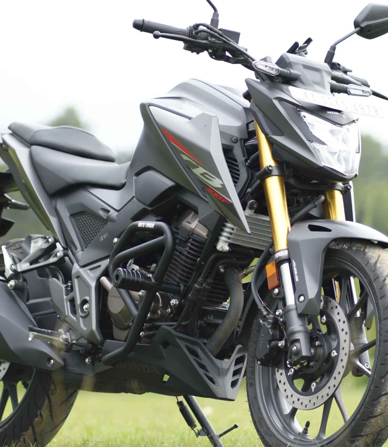 Moto Torque Honda CB300 F Crash Guard - Motodrift