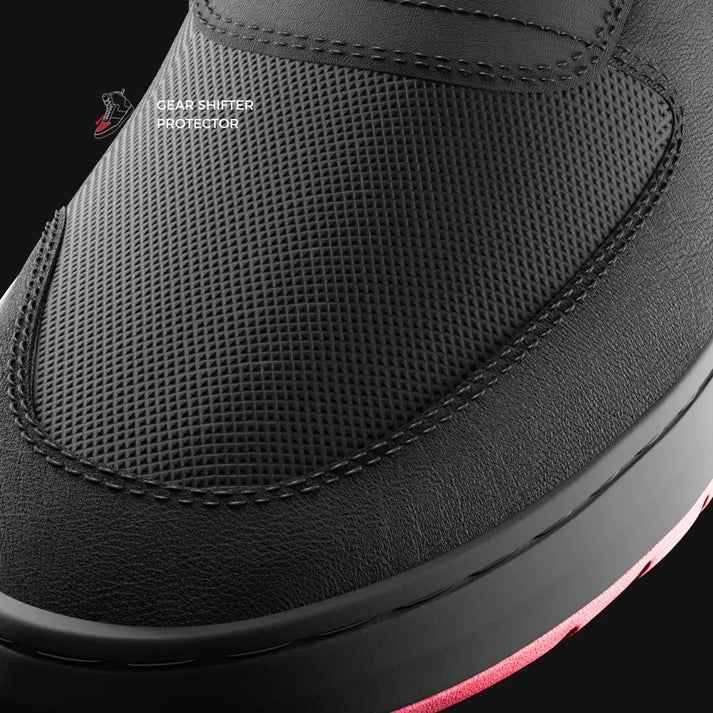 Clan Shoes SNKR | Stealth Edition Black Red - Motodrift