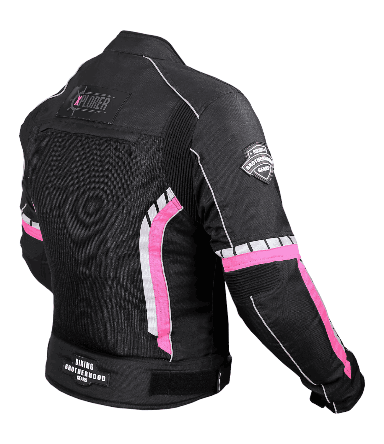 BBG Xplorer Women's Jacket - Pink - Motodrift
