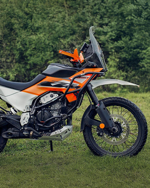 LCB KTM ADV 390 2025 Model Raptor Crash Guard Black - Motodrift