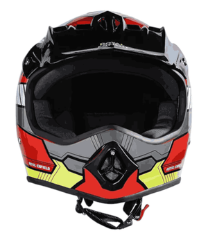 RE Motocross Kids Helmet Red - Motodrift