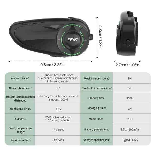 Ejeas Vnetphone Q8 Mesh Intercom