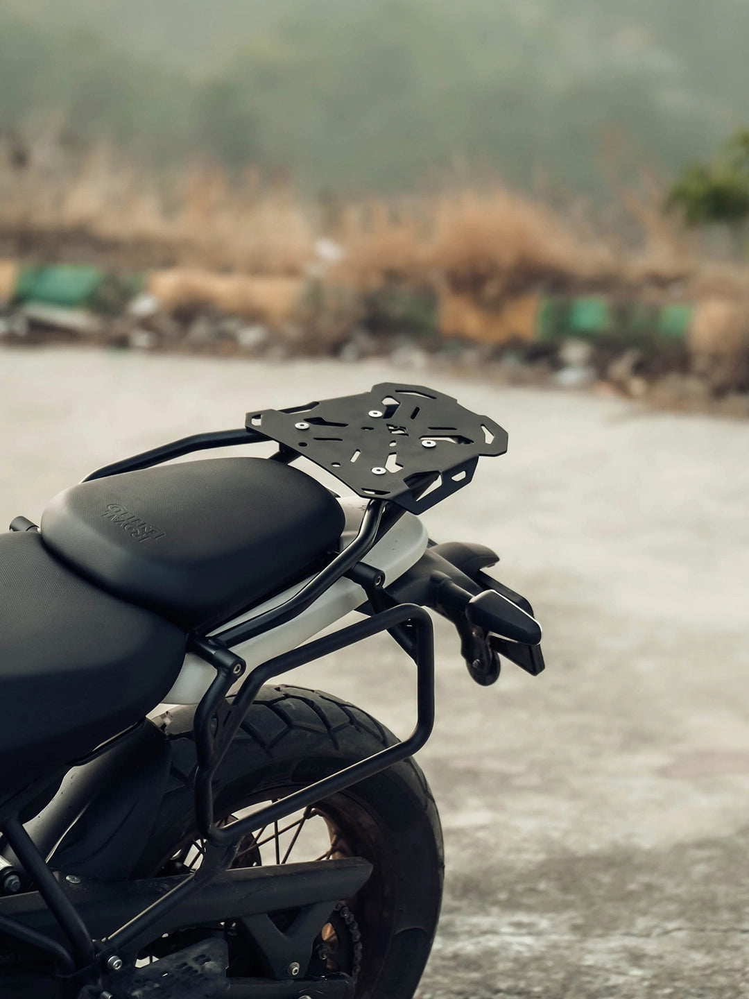 LCB Taurus Carrier Plate For Royal Enfield Himalayan 450 (Black) - Motodrift