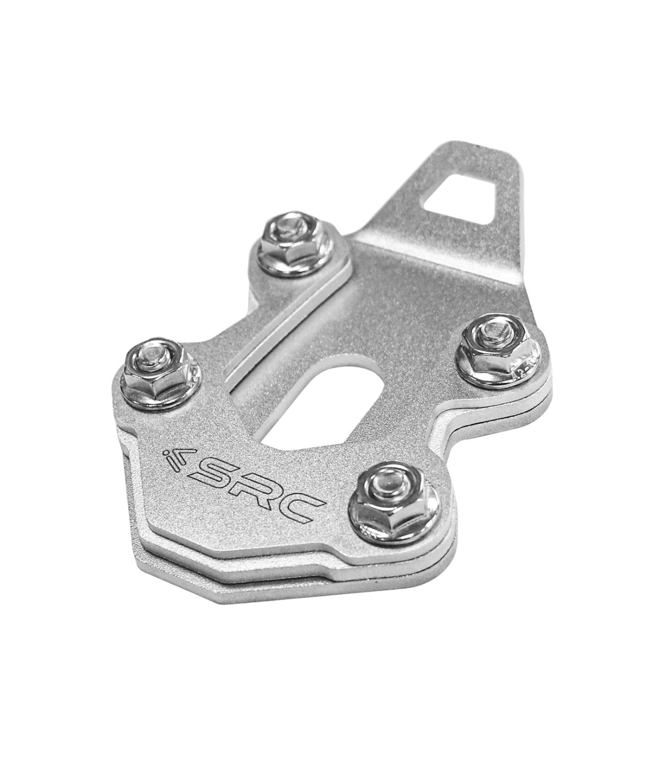 SRC Protective Aluminum Cargo Tail Rack (V2) For Suzuki V-Strom 800DE - Silver - Motodrift