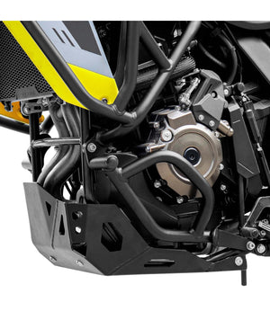 SRC Protective Aluminum Skid Plate For Suzuki V-Strom 800DE - Black - Motodrift