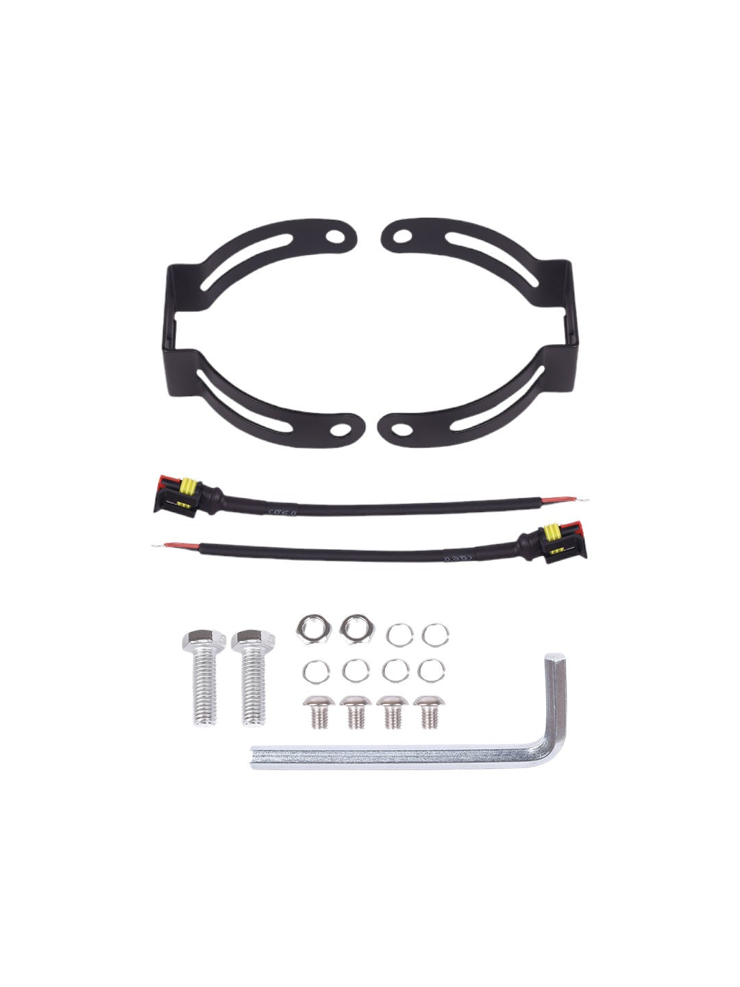 HJG 7 LED Round Fog Light - 70 Watts - Motodrift