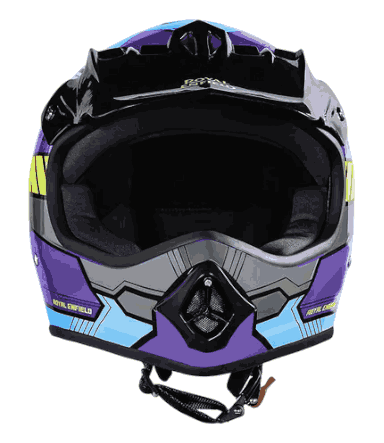 RE Motocross Kids Helmet - Purlple - Motodrift