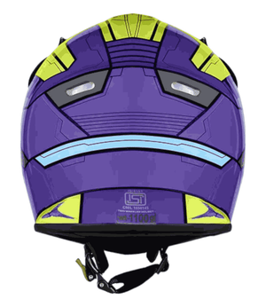 RE Motocross Kids Helmet Purlple - Motodrift