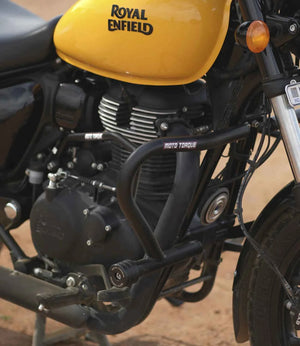 Moto Torque Crash Guard For Royal Enfield Super Meteor 650 - Motodrift