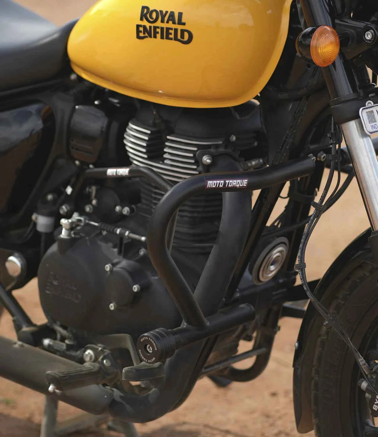Moto Torque Royal Enfield Super Meteor 650 Crash Guard - Motodrift