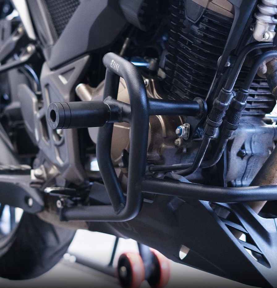 Zana CB300 F Crash Guard With Slider - Motodrift