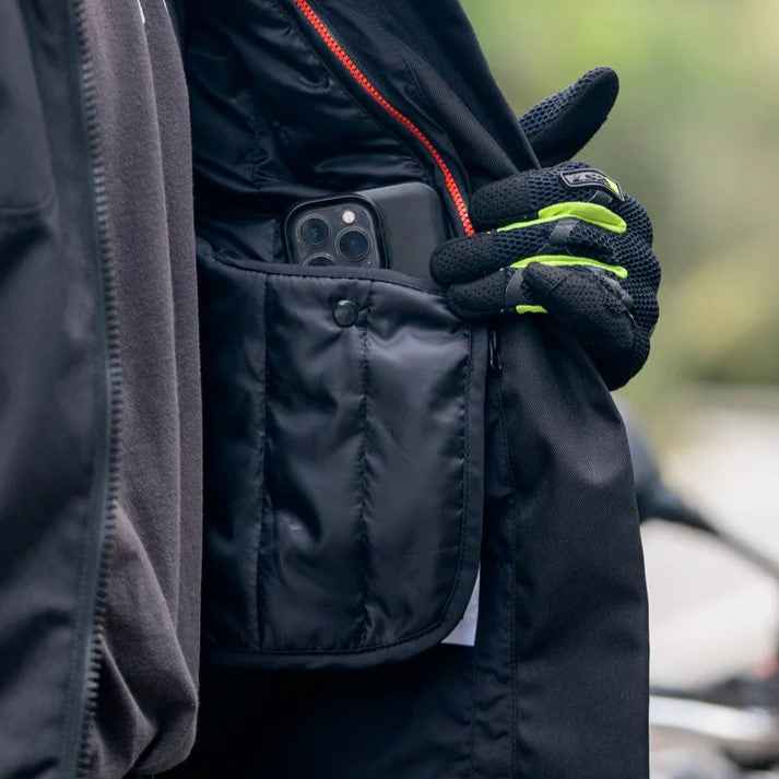 LS2 Zoom Man Riding Jacket Black